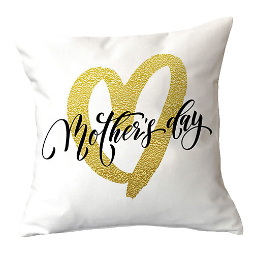 

Mother's Day theme printed cotton and linen pillowcases home sofa pillows car pillows