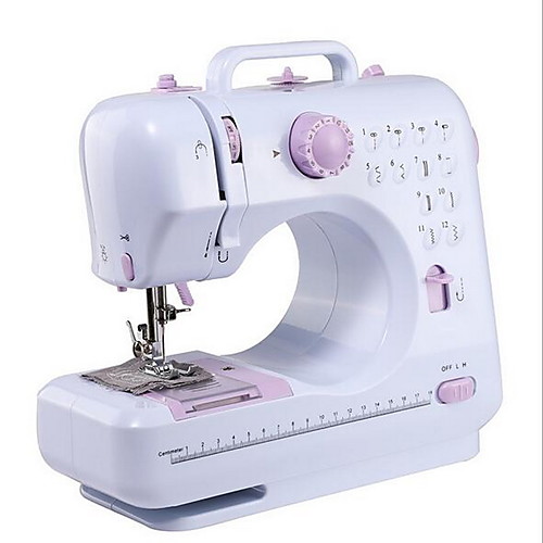 

Russian Manual Fanghua Brand FHSM505 Sewing Machine Factory Household Knitting Electrical Mini Portable DC Power Foot Pedal