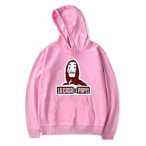 

Inspired by la casa de papel Dali Cosplay Costume Hoodie Pure Cotton Print Printing Hoodie For Men's / Women's