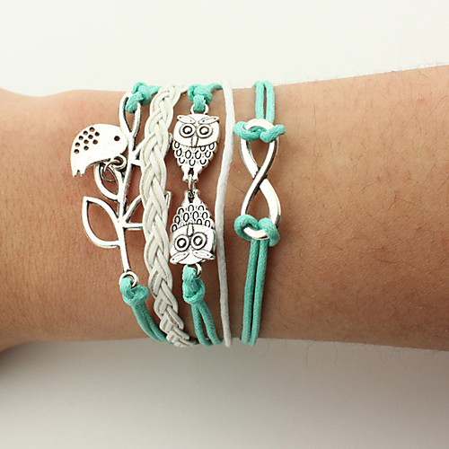 

Women's Bracelet Classic Wedding Birthday Vintage Theme European Trendy Casual / Sporty Ethnic French Alloy Bracelet Jewelry Green For Date Festival