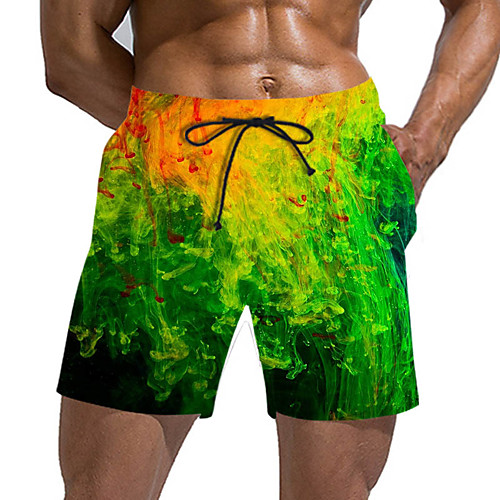 

Men's Sporty / Exaggerated Sweatpants / Shorts Pants - Geometric Pattern / 3D Print Sporty / Print Rainbow US32 / UK32 / EU40 US34 / UK34 / EU42 US36 / UK36 / EU44
