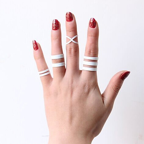 

Women's Ring 1 set White Alloy Elegant Holiday European Festival Jewelry