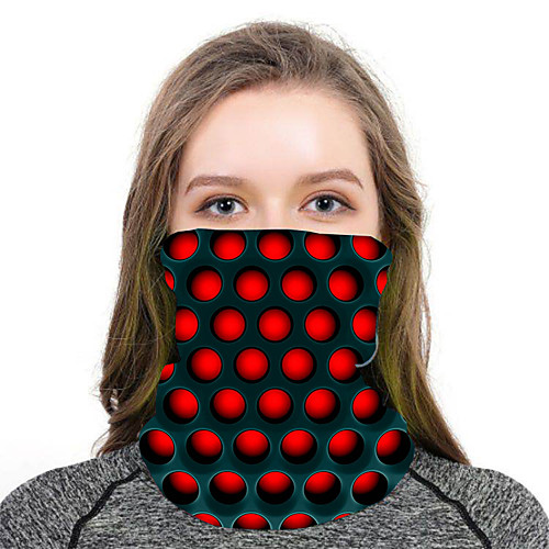 

Women's Bandana Balaclava Neck Gaiter Neck Tube UV Resistant Quick Dry Lightweight Materials Cycling Polyester for Men's Women's Adults / Pollution Protection / Floral Botanical Sunscreen / High Breat