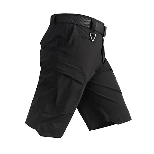 

Men's Hiking Shorts Outdoor Ventilation Ultra Light (UL) Anatomic Design Soft Elastane Shorts Fishing Climbing Traveling Dark Gray Khaki Green S M L XL XXL Loose