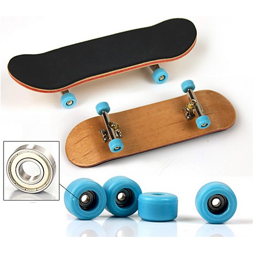 

Finger skateboards Mini fingerboards Finger Toys Skate Office Desk Toys Convenient Grip Cool Wooden Metal Kid's Teen Toy Gift 1 pcs