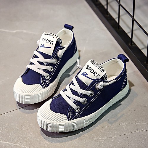 

Boys' Comfort Canvas Flats Big Kids(7years ) Blue / White / Black Spring