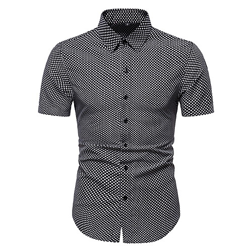 

Men's Daily Weekend Basic Shirt - Geometric Red