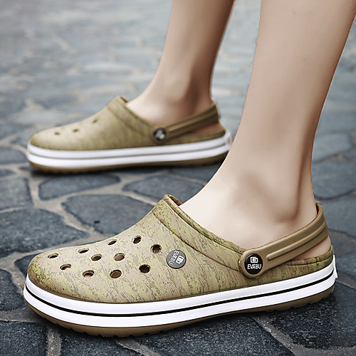 

Men's Rubber Spring & Summer / Fall & Winter Classic / British Sandals Walking Shoes Breathable Dark Grey / Light Grey / Khaki