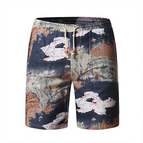 

Men's Basic Shorts Pants - Patterned Gray US36 / UK36 / EU44 US38 / UK38 / EU46 US40 / UK40 / EU48