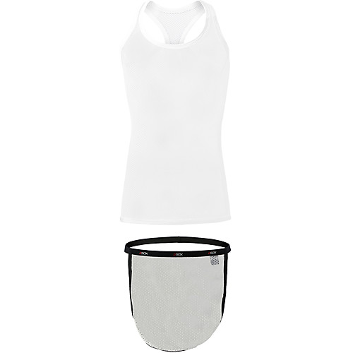 

Men's Mesh Suits Nightwear Solid Colored White Black M L XL