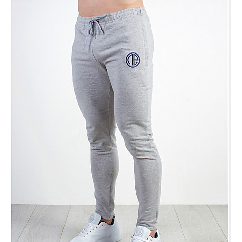 

Men's Sporty Sweatpants Pants - Solid Colored Red Blue Light gray US34 / UK34 / EU42 US36 / UK36 / EU44 US38 / UK38 / EU46