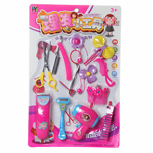 

Great Gift Set Dolls Dress Up Princess Doll Accessories Play House Toys Salon