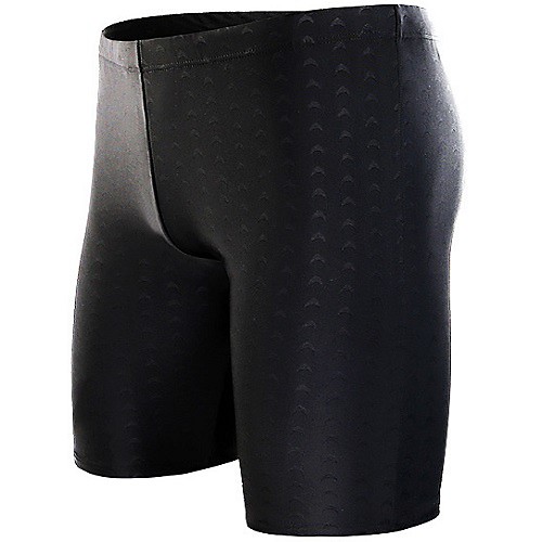 

Men's Sporty Blue Black Boy Leg Bikini Bottoms Swimwear Swimsuit - Solid Colored XL XXL XXXL Blue