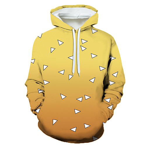 

Men's 3D Print / Casual Hoodie - 3D / Cartoon / Character Rainbow US32 / UK32 / EU40