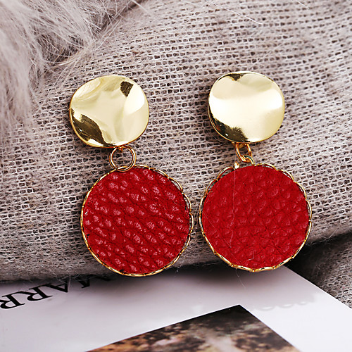 

Women's Earrings Simple Vintage Earrings Jewelry Red / Black For Formal Vacation Street Festival 1 Pair