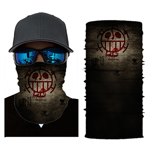 

Men's 3D Print Square Scarf - Striped / Print / Color Block