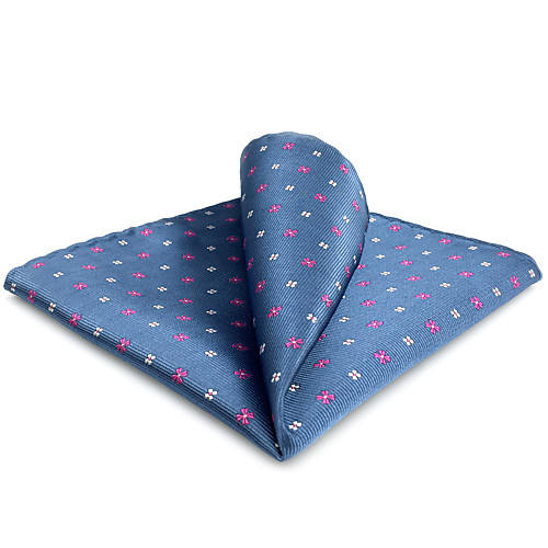 

Men's Party / Work / Basic Pocket Squares - Floral / Jacquard