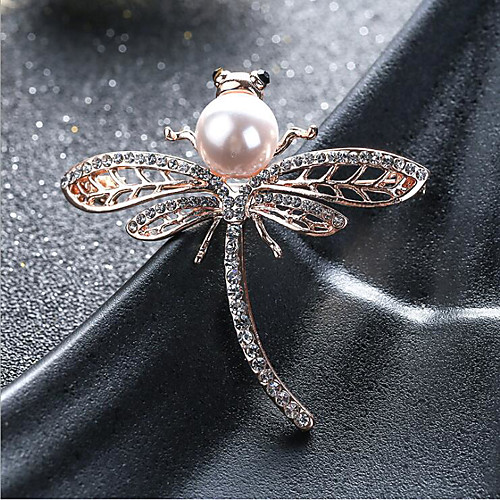 

Women's Brooches Classic Petal Stylish Simple Classic Brooch Jewelry Gold Silver For Party Gift Daily Work Festival