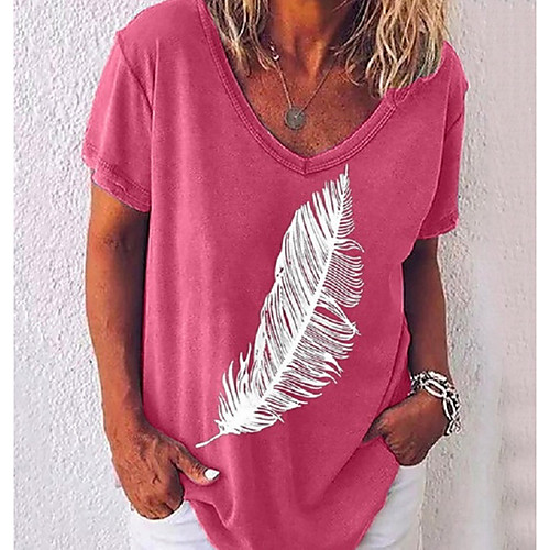 

Women's Daily T-shirt - Cartoon Purple