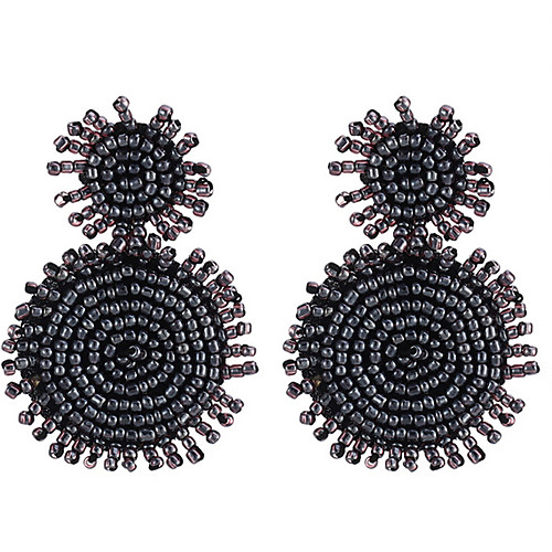 

Women's Earrings Geometrical Precious Earrings Jewelry Yellow / Light Red / Blue For Daily