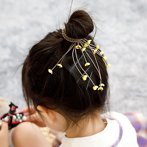 

Fashion Cute Rubber Hair Tie with Solid 1 Piece Birthday / Daily Wear Headpiece