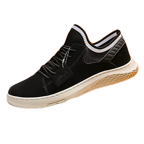 

Men's PU Spring & Summer Sporty Trainers / Athletic Shoes Running Shoes Non-slipping Black / Beige / Gray