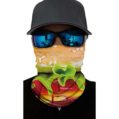 

Neck Gaiter Pollution Protection Quick Dry Ultraviolet Resistant Rainbow Balaclavas Bandana for Adults' Road Cycling Hiking Cycling