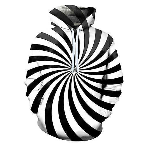 

Men's 3D Print / Casual Hoodie - 3D / Cartoon / Character Rainbow US32 / UK32 / EU40