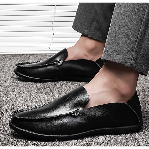 

Men's PU Spring & Summer Casual Loafers & Slip-Ons Yellow / Burgundy / Brown
