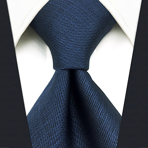 

Men's Party / Work / Basic Necktie - Jacquard / Solid Colored