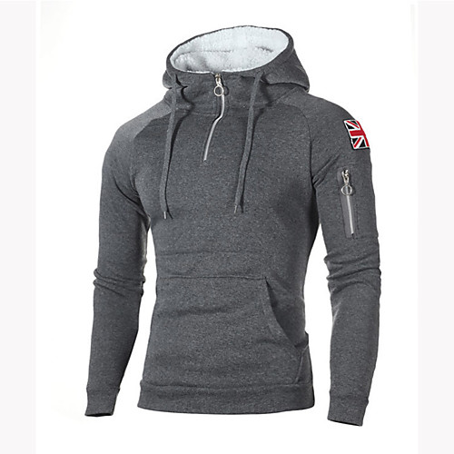 

Men's Basic Hoodie - Solid Colored Red US34 / UK34 / EU42