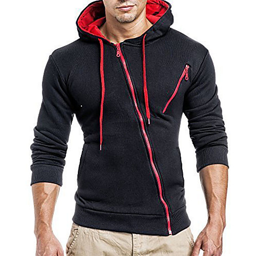 

Men's Basic Hoodie - Solid Colored White US34 / UK34 / EU42