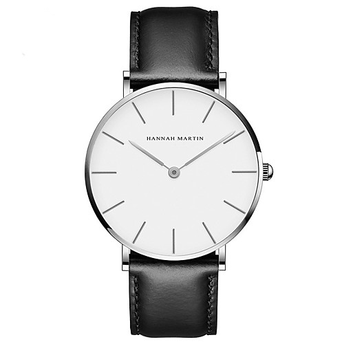 

Men's Dress Watch Japanese Quartz PU Leather 30 m Water Resistant / Waterproof Day Date Analog Casual Fashion - Golden / Brown Black / Silver BlackGloden