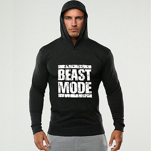 

Men's Casual Hoodie - Letter Wine US32 / UK32 / EU40