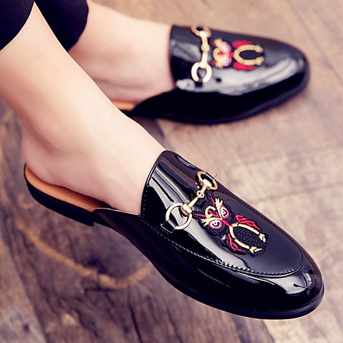 

Men's PU Summer Clogs & Mules Non-slipping Red / Gold / Blue