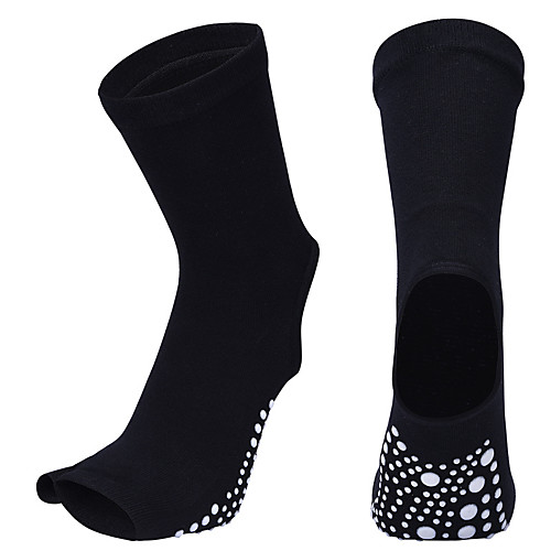 

Yoga Socks Women's Socks Yoga Pilates Sports Solid Colored Classic Polyester / Cotton Titanium Purple Orange / Stretchy