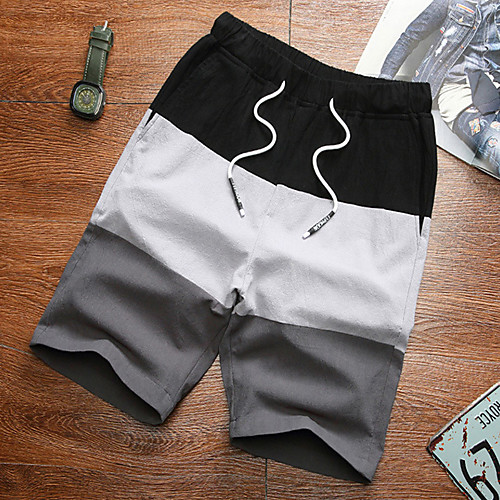 

Men's Hiking Shorts Hiking Cargo Shorts Patchwork Outdoor Breathable Quick Dry Sweat-wicking Comfortable Cotton Shorts Bottoms Hunting Fishing Climbing Red Army Green White L XL XXL XXXL 4XL Loose