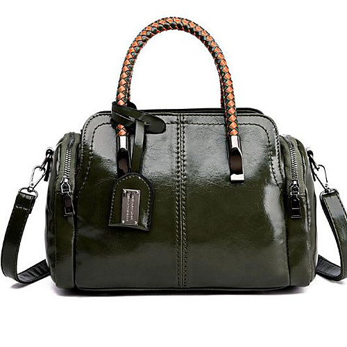 

Women's PU Top Handle Bag Solid Color Purple / Yellow / Green