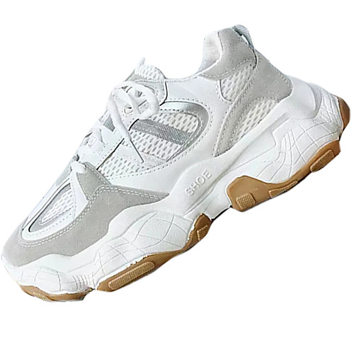 

Men's Mesh Summer Trainers / Athletic Shoes Walking Shoes Black / Beige / Gray