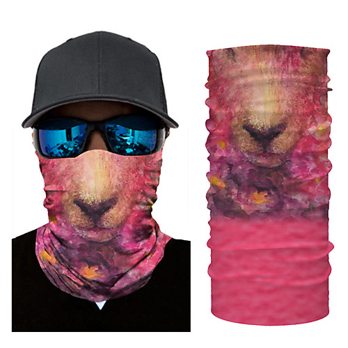 

Men's 3D Print Square Scarf - Floral / Print / Color Block