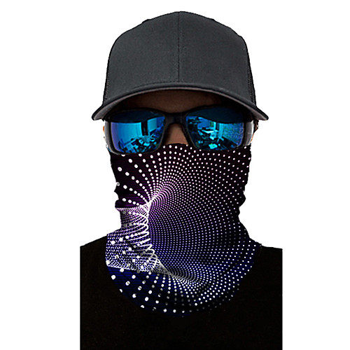 

Neck Gaiter Pollution Protection Quick Dry Ultraviolet Resistant Rainbow Balaclavas Bandana for Adults' Road Cycling Hiking Cycling