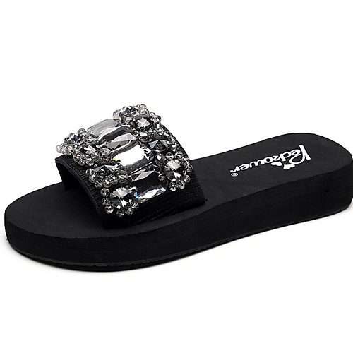 

Women's Slippers House Slippers Stylish / Casual Fabric Shoes