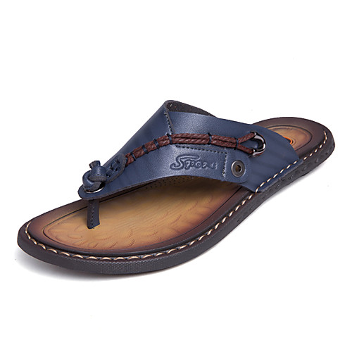 

Men's Rubber Summer Casual Sandals Breathable Light Brown / Khaki / Blue