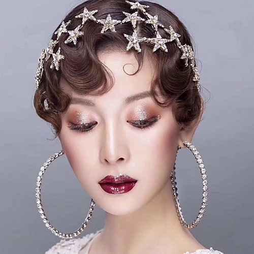 

Alloy Headpiece with Rhinestone 1 Piece Wedding Headpiece