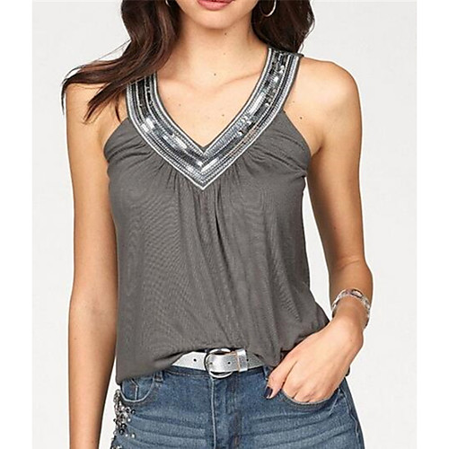 

Women's Daily T-shirt - Solid Colored Wine