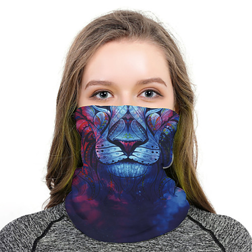 

Men's Active / Basic Infinity Scarf / Mask / Balaclavas - Print / Color Block