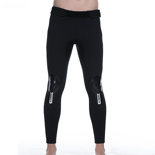 

HISEA Men's Wetsuit Pants SBR Neoprene Bottoms Thermal / Warm Swimming Diving Patchwork Autumn / Fall Spring Winter