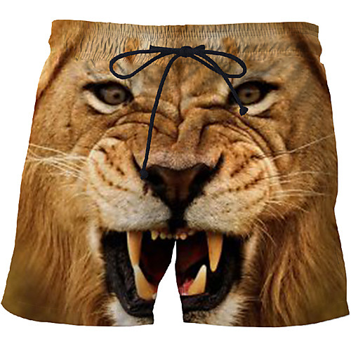 

Men's Basic Chinos / Shorts Pants - Multi Color / 3D Print Brown US32 / UK32 / EU40 US34 / UK34 / EU42 US36 / UK36 / EU44