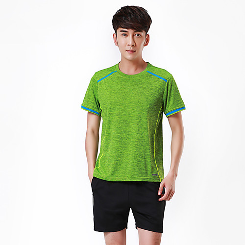 

Men's Shorts Tee / T-shirt Clothing Suit Short Sleeve Tennis Badminton Table Tennis Sports Outdoor Autumn / Fall Spring Summer / High Elasticity / Quick Dry / Breathable