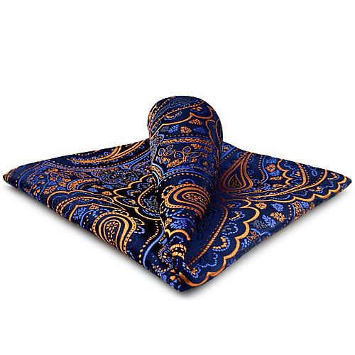 

Men's Party / Work / Basic Pocket Squares - Paisley / Jacquard